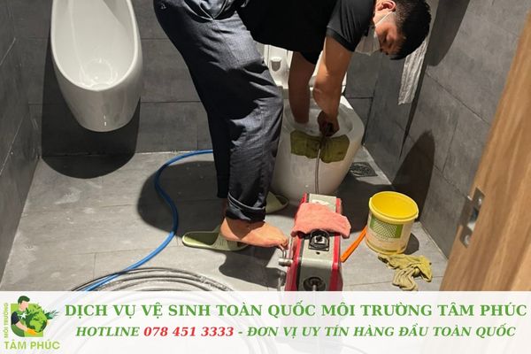 Thông tắc bồn cầu tại Đông Triều