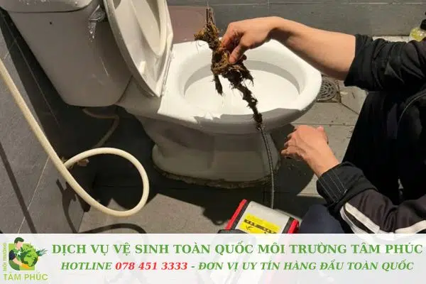 Thông tắc bồn cầu tại Tiên Yên