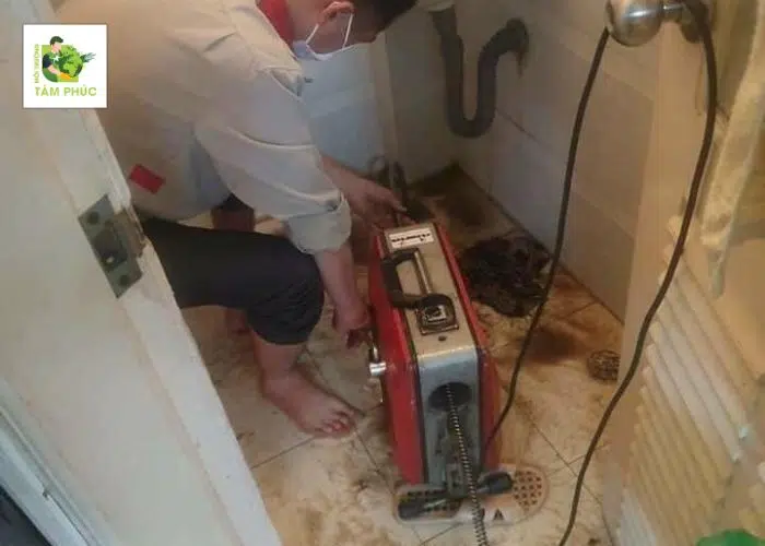 Thông Tắc Cống Tại Tam Đảo Vĩnh Phúc Giá Rẻ, 15P Có Mặt 2 thong tac cong tai tam dao 5 -