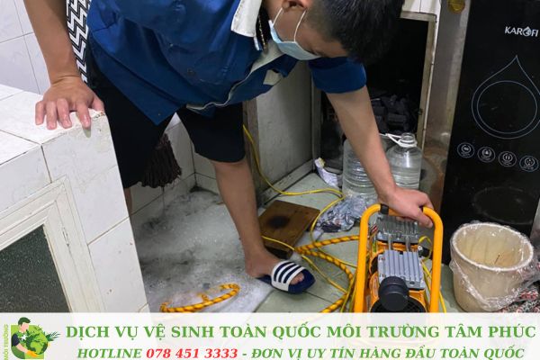 Thông tắc cống tại Thành phố Chí Linh