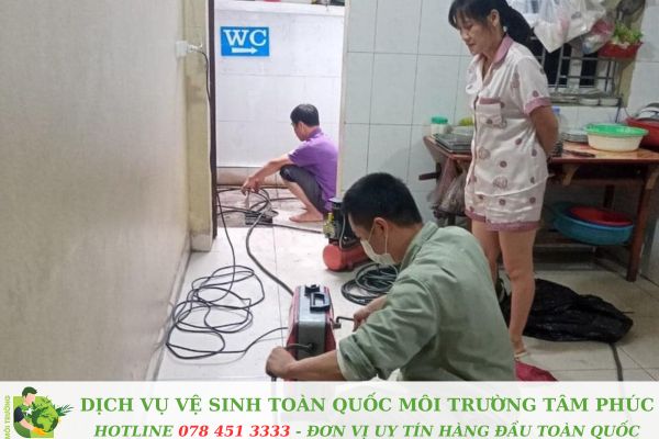 Thông tắc cống tại Thành phố Chí Linh