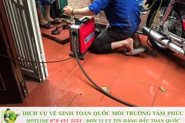 Thông tắc cống tại Thành phố Chí Linh
