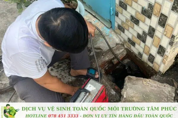 Thông tắc cống tại Thành phố Chí Linh