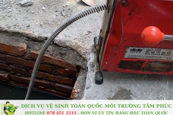 Thông tắc cống tại Thành phố Hải Dương