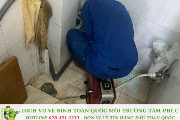Thông tắc cống tại Thành phố Hải Dương
