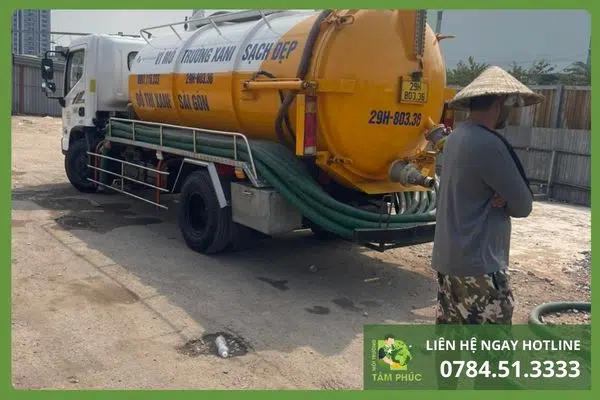 Hút bể phốt tại Đại Từ