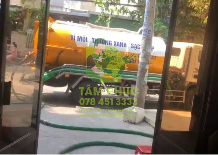 Hút bể phốt tại Đại Từ