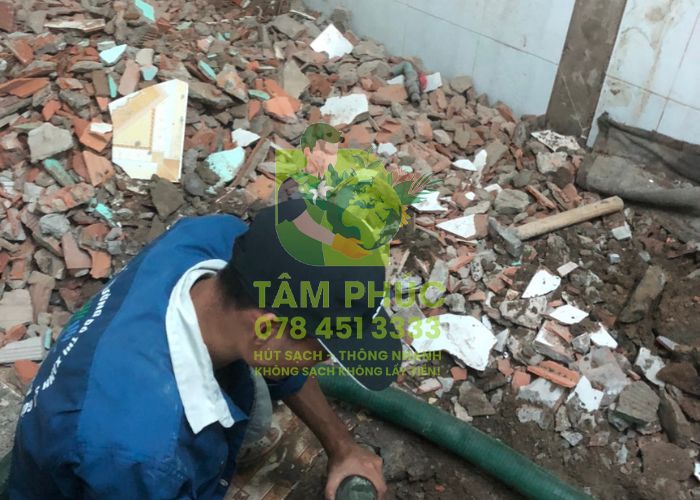 Hút bể phốt tại Đại Từ