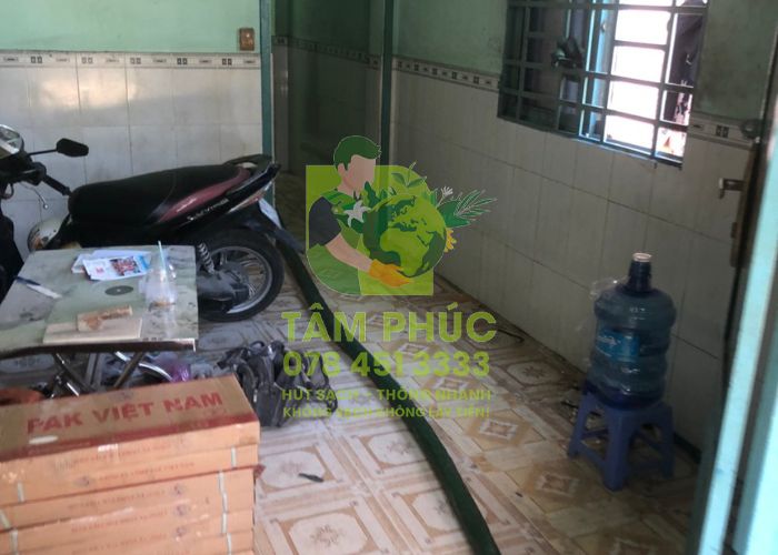 Hút bể phốt tại Phổ Yên