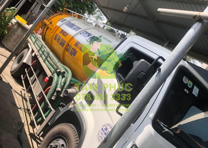 Hút bể phốt tại Phú Bình
