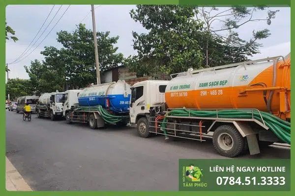 Hút bể phốt tại Phú Bình