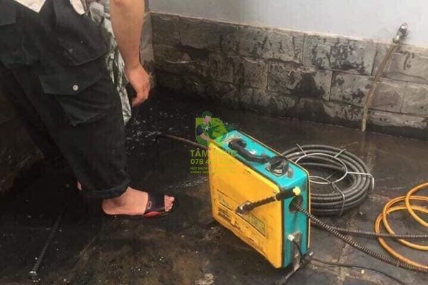 Thông tắc cống tại Tứ Kỳ