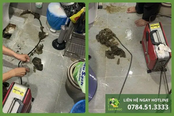 Thông tắc cống tại Ý Yên - Máy lò xo công nghệ mới - sạch 100% 2 thong-tac-cong-tai-y-yen