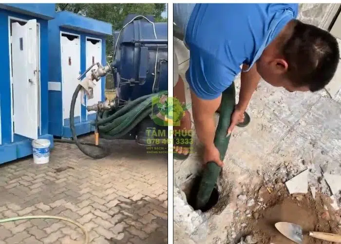 Hút bể phốt tại Bảo Lâm