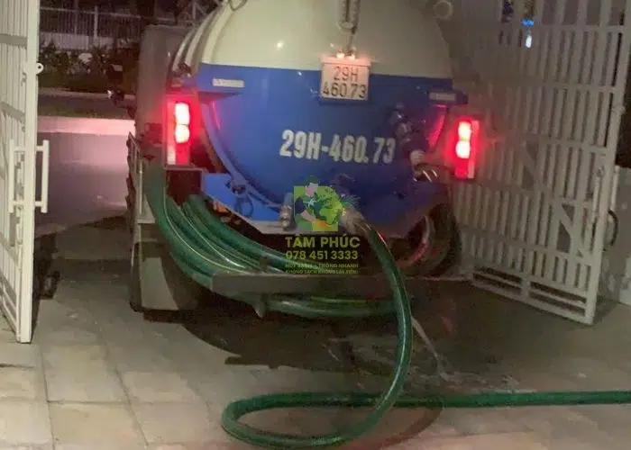 Hút bể phốt tại Chi Lăng, Lạng Sơn – Xe đúng tải, giá cố định theo khối 4 Hút bể phốt tại Chi Lăng