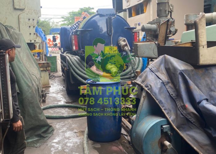 Hút bể phốt tại Định Hóa