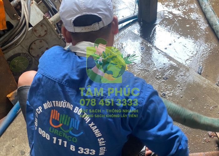 Hút bể phốt tại Định Hóa
