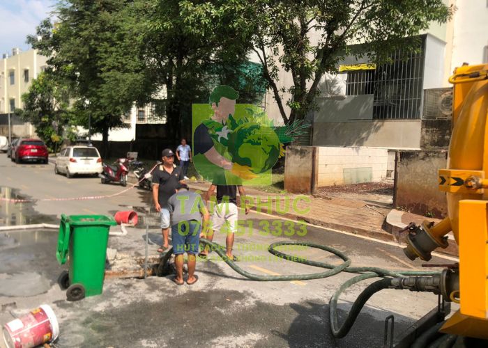 Hút bể phốt tại Đồng Hỷ