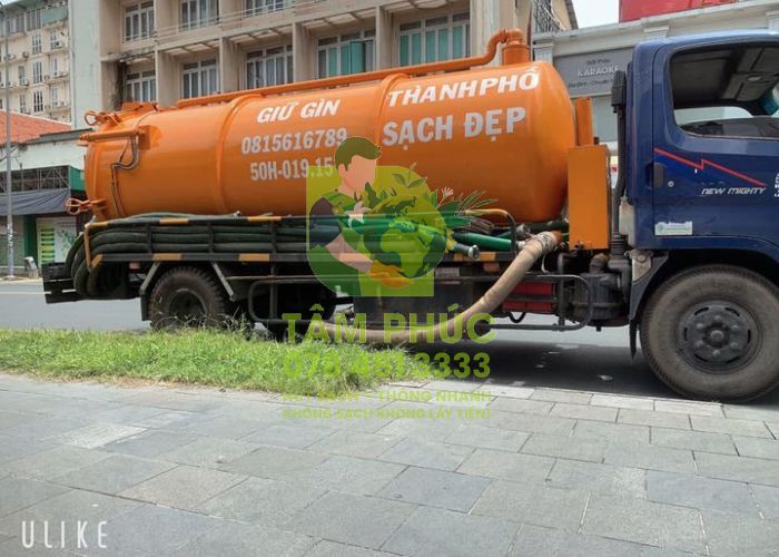 Hút bể phốt tại Đồng Hỷ