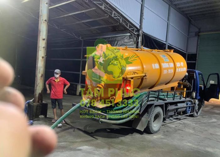 Hút bể phốt tại Đồng Hỷ