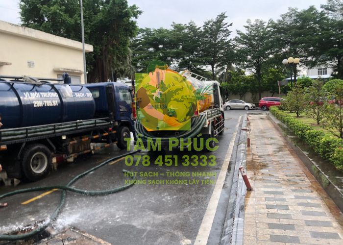 Hút bể phốt tại Đồng Hỷ