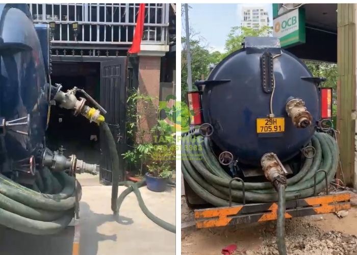 Hút bể phốt tại Hà Quảng