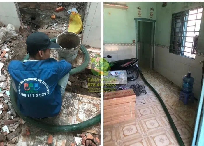 Hút bể phốt tại Hà Quảng