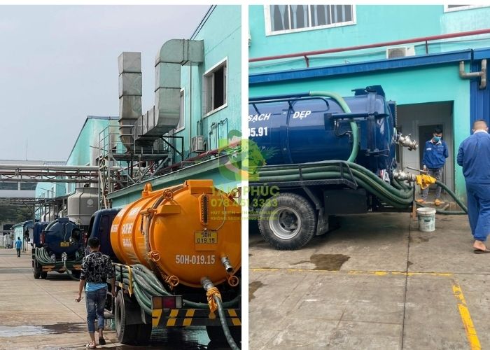 Hút bể phốt tại Lạng Giang