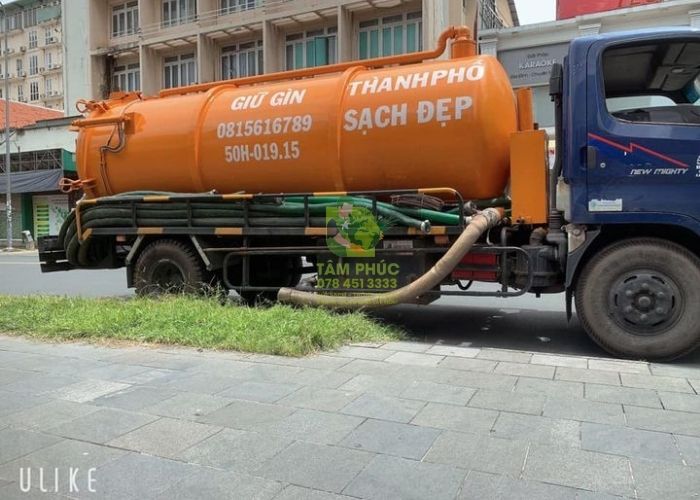 Hút bể phốt tại Lục Ngạn