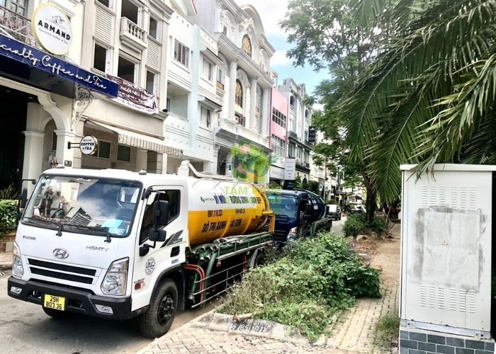 Hút bể phốt tại Phù Cừ