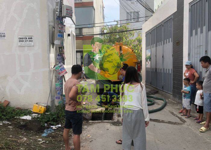 Hút bể phốt tại Phú Lương