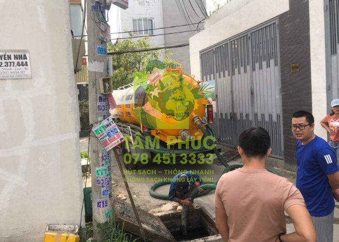 Hút bể phốt tại Phú Lương