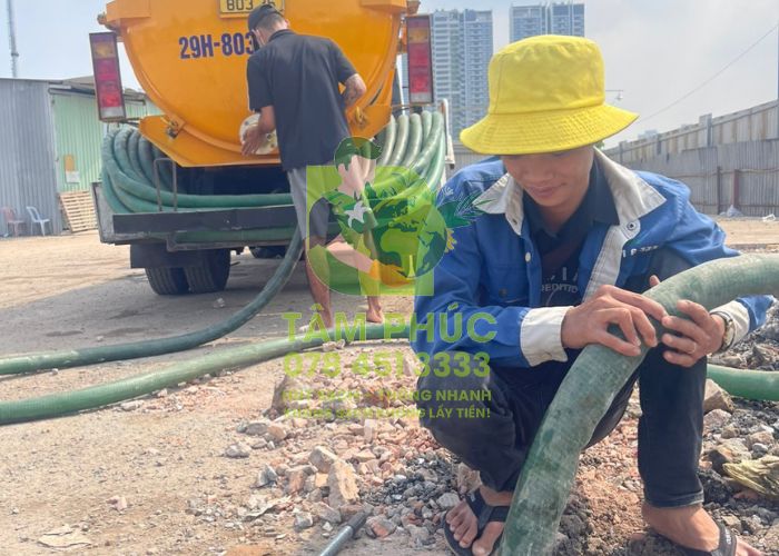Hút bể phốt tại Phú Lương
