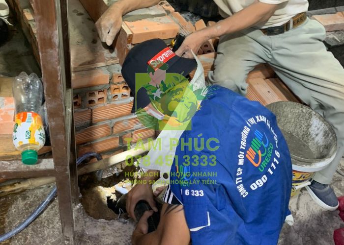 Hút bể phốt tại Phú Lương