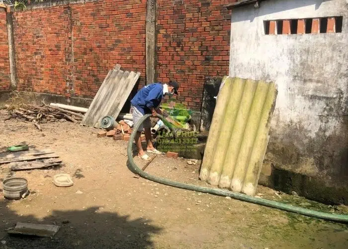Hút bể phốt tại Tân Yên - Khách hàng yên tâm tuyệt đối 4 Hút bể phốt tại Tân Yên