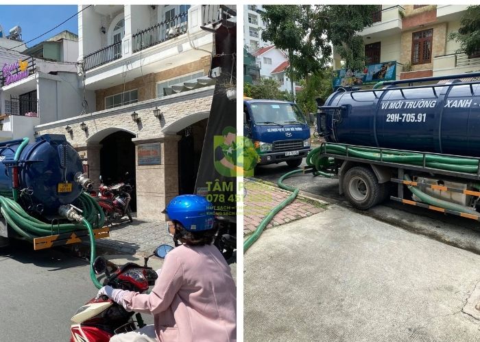 Hút bể phốt tại Thạch An 