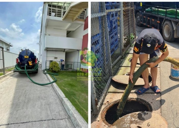 Hút bể phốt tại Thạch An 
