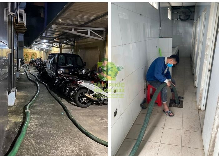 Hút bể phốt tại Thạch An 