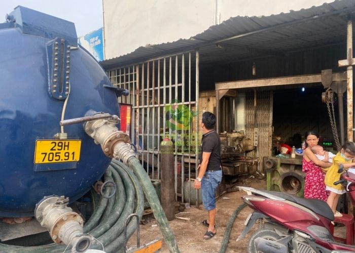 Hút bể phốt tại Yên Mỹ