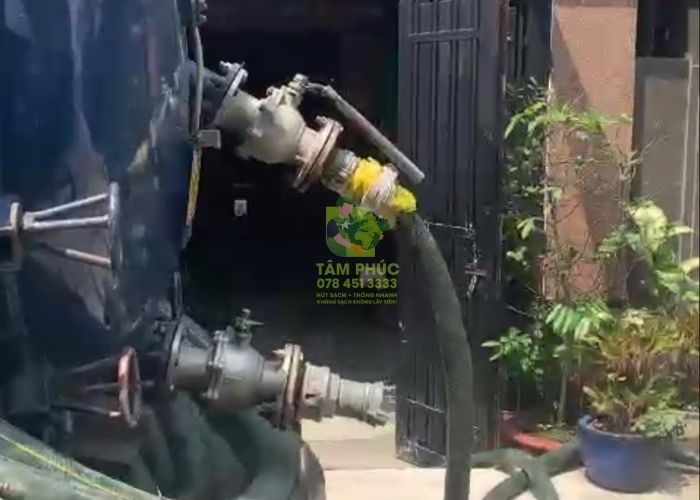 Hút bể phốt tại Yên Mỹ