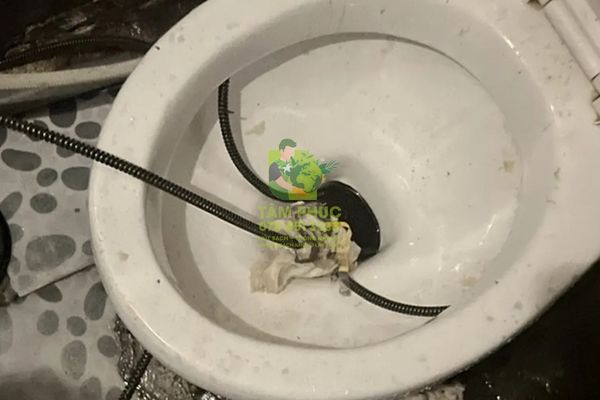 Thông bồn cầu nghẹt tại Vĩnh Thanh