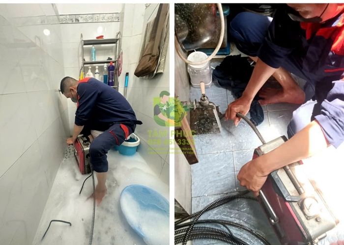 Thông cống nghẹt tại An Bình