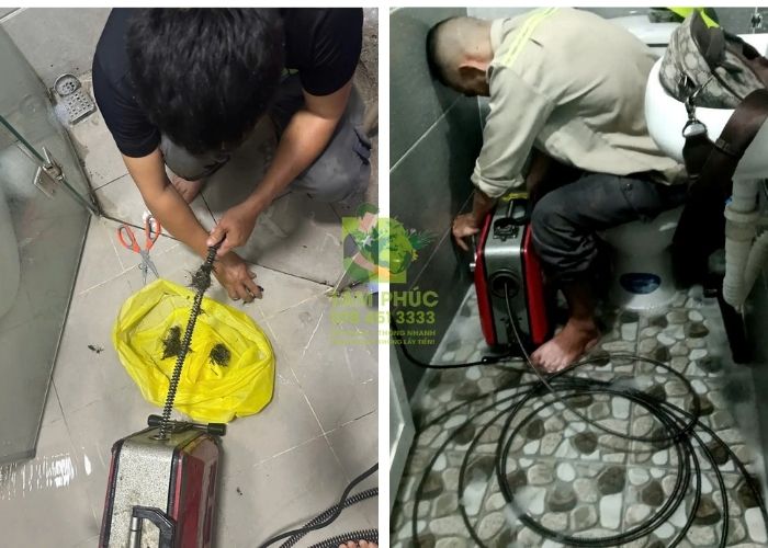 Thông cống nghẹt tại Bình Phước Xuân