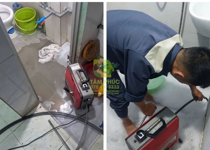 Thông cống nghẹt tại Bình Phước Xuân