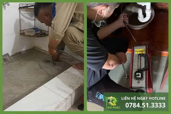 Thông cống nghẹt tại Hòa Phú Đà Nẵng Giá rẻ - Uy tín 2025 2 thong cong nghet tai hoa phu 1 -