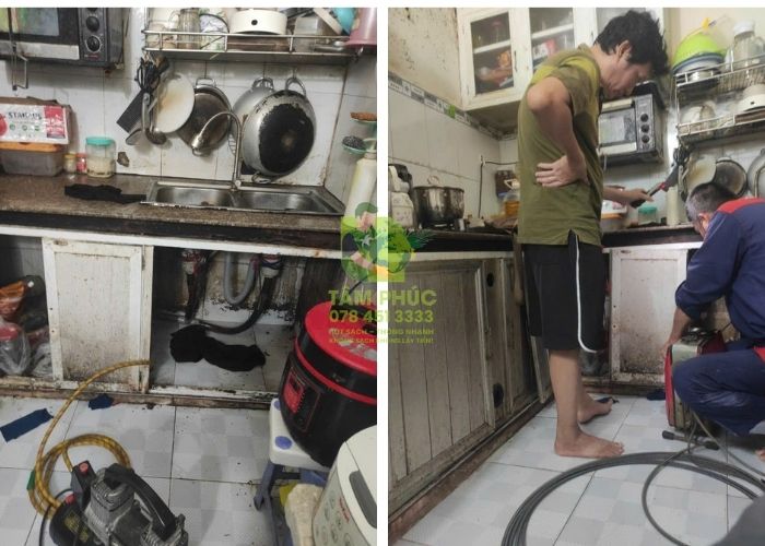 Thông cống nghẹt tại Long Châu