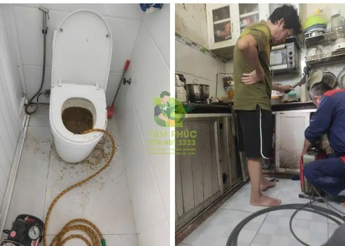 Thông cống nghẹt tại Long Hồ - Giá rẻ, uy tín 24/7 2 Thông cống nghẹt tại Long Hồ