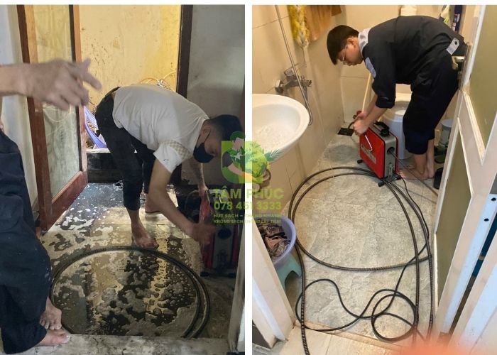 Thông cống nghẹt tại Phú Quới