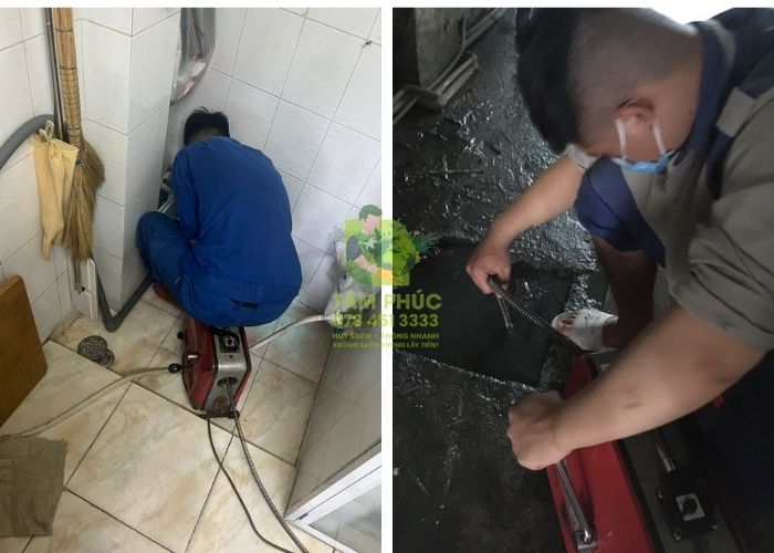 thông cống nghẹt tại Phước Hậu