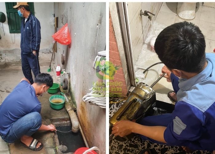 thông cống nghẹt tại Phước Hậu